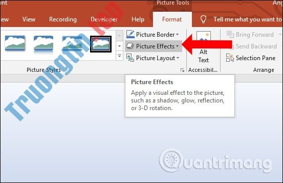 Cách&nbsp;tạo&nbsp;hiệu&nbsp;ứng&nbsp;đổ&nbsp;bóng&nbsp;trên&nbsp;PowerPoint