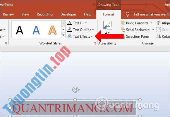 Cách&nbsp;tạo&nbsp;hiệu&nbsp;ứng&nbsp;đổ&nbsp;bóng&nbsp;trên&nbsp;PowerPoint