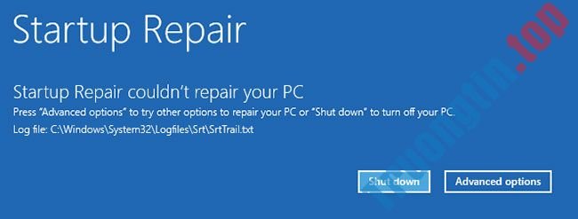 Cách chạy Startup Repair trong Windows 10