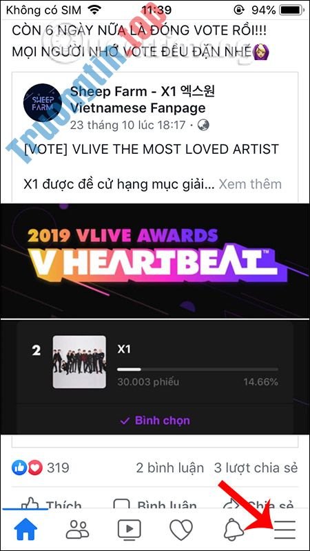 Cách&nbsp;tắt&nbsp;dấu&nbsp;chấm&nbsp;thông&nbsp;báo&nbsp;trên&nbsp;Facebook