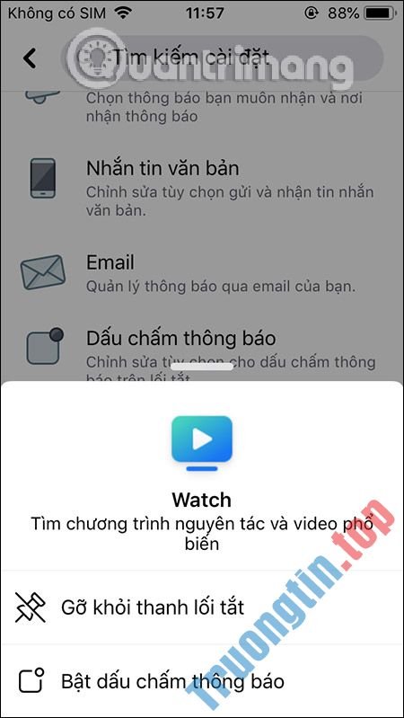 Cách&nbsp;tắt&nbsp;dấu&nbsp;chấm&nbsp;thông&nbsp;báo&nbsp;trên&nbsp;Facebook