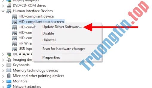 Hướng&nbsp;dẫn&nbsp;sửa&nbsp;lỗi&nbsp;màn&nbsp;hình&nbsp;cảm&nbsp;ứng&nbsp;trên&nbsp;Windows&nbsp;10
