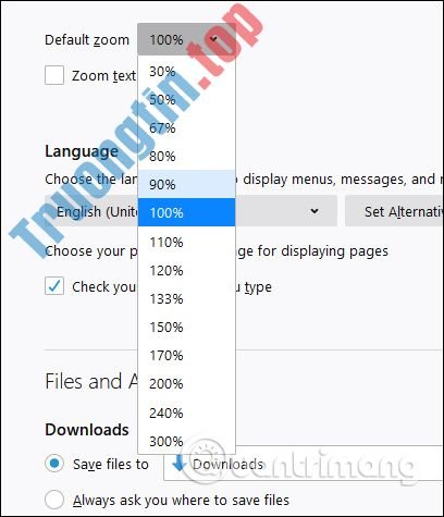 Cách&nbsp;đổi&nbsp;mức&nbsp;zoom&nbsp;mặc&nbsp;định&nbsp;trên&nbsp;Firefox