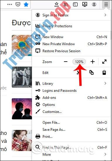 Cách&nbsp;đổi&nbsp;mức&nbsp;zoom&nbsp;mặc&nbsp;định&nbsp;trên&nbsp;Firefox