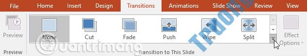 Áp&nbsp;dụng&nbsp;hiệu&nbsp;ứng&nbsp;chuyển&nbsp;tiếp&nbsp;trong&nbsp;PowerPoint&nbsp;2016