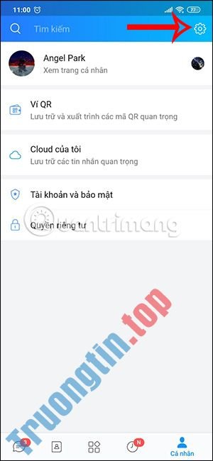 Cách cài nhạc chờ cuộc gọi Zalo 2 Cách cài nhạc chờ cuộc gọi Zalo
