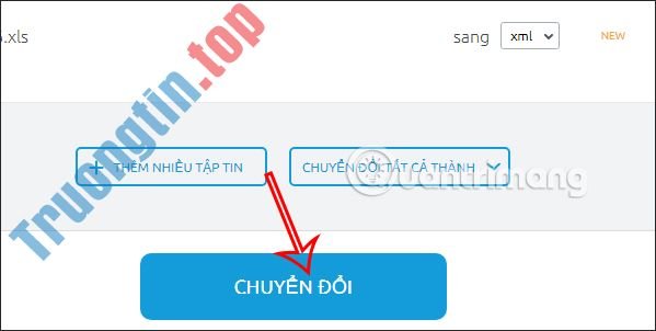 Cách&nbsp;chuyển&nbsp;Excel&nbsp;thành&nbsp;XML