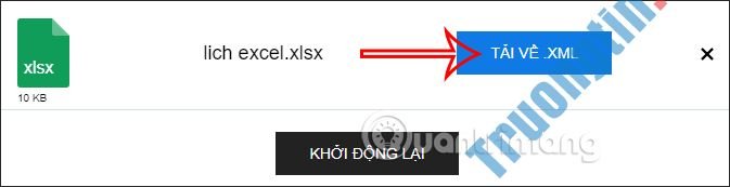 Cách&nbsp;chuyển&nbsp;Excel&nbsp;thành&nbsp;XML