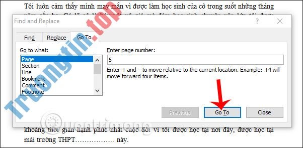 Cách&nbsp;sao&nbsp;chép&nbsp;1&nbsp;trang&nbsp;tài&nbsp;liệu&nbsp;trong&nbsp;Word