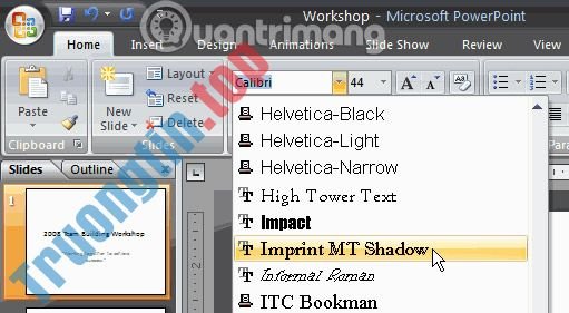 MS&nbsp;PowerPoint&nbsp;2007&nbsp;-&nbsp;Bài&nbsp;5:&nbsp;Định&nbsp;dạng&nbsp;văn&nbsp;bản&nbsp;trong&nbsp;PowerPoint