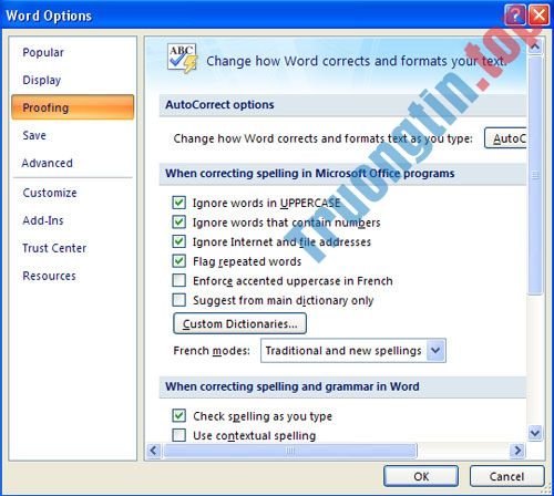 MS&nbsp;Word&nbsp;-&nbsp;Bài&nbsp;3:&nbsp;Tùy&nbsp;chỉnh&nbsp;môi&nbsp;trường&nbsp;Word