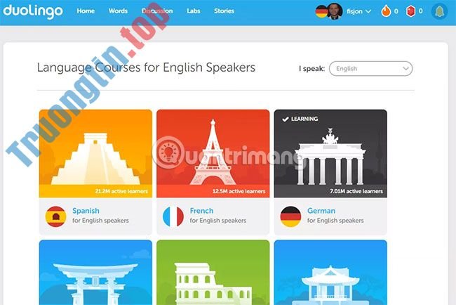 Review&nbsp;công&nbsp;cụ&nbsp;học&nbsp;ngoại&nbsp;ngữ&nbsp;online&nbsp;miễn&nbsp;phí&nbsp;Duolingo
