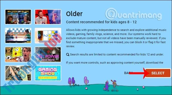 Cách&nbsp;dùng&nbsp;YouTube&nbsp;Kids&nbsp;trên&nbsp;máy&nbsp;tính