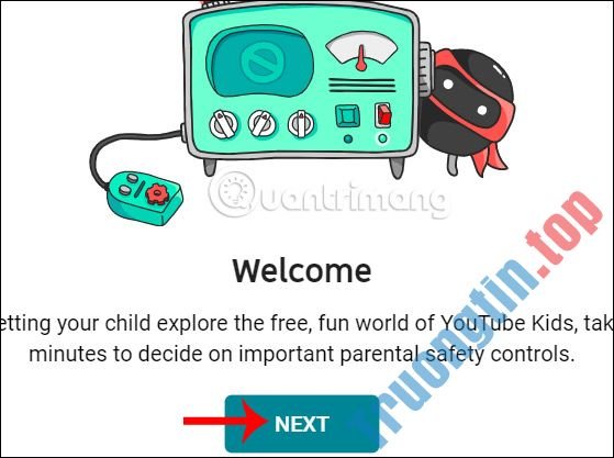 Cách&nbsp;dùng&nbsp;YouTube&nbsp;Kids&nbsp;trên&nbsp;máy&nbsp;tính