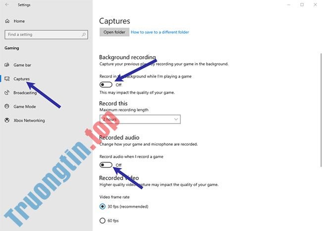 Cách giảm mức sử dụng CPU cao của Game DVR trong Windows 10 1 Cách giảm mức sử dụng CPU cao của Game DVR trong Windows 10