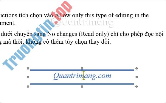 Cách&nbsp;khóa&nbsp;Text&nbsp;box&nbsp;trong&nbsp;Word
