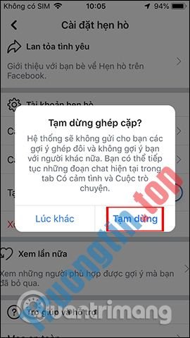 Cách&nbsp;xóa&nbsp;hồ&nbsp;sơ&nbsp;hẹn&nbsp;hò&nbsp;Facebook,&nbsp;tạo&nbsp;Facebook&nbsp;Dating&nbsp;mới