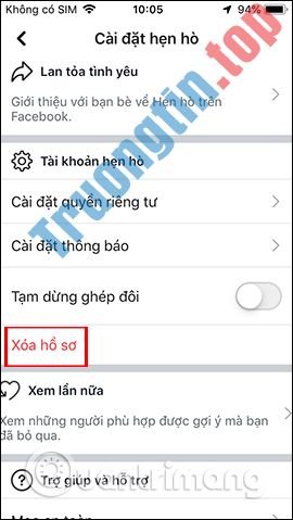 Cách&nbsp;xóa&nbsp;hồ&nbsp;sơ&nbsp;hẹn&nbsp;hò&nbsp;Facebook,&nbsp;tạo&nbsp;Facebook&nbsp;Dating&nbsp;mới