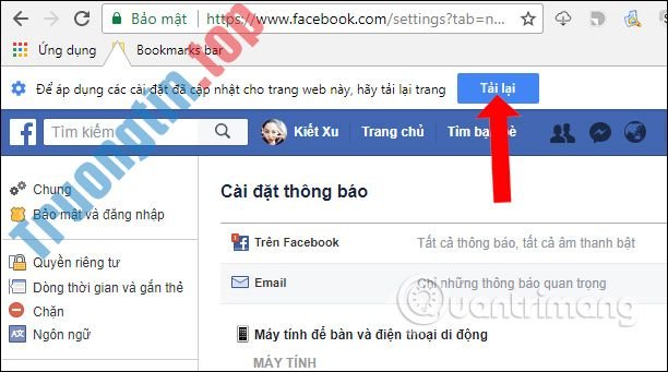 Cách&nbsp;bật&nbsp;thông&nbsp;báo&nbsp;Facebook&nbsp;trên&nbsp;Google&nbsp;Chrome