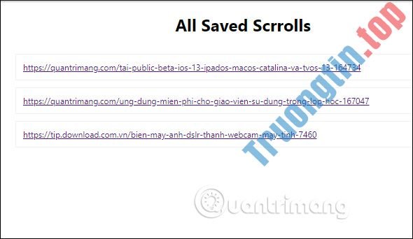 Cách&nbsp;lưu&nbsp;vị&nbsp;trí&nbsp;cuộn&nbsp;trang&nbsp;trên&nbsp;Chrome