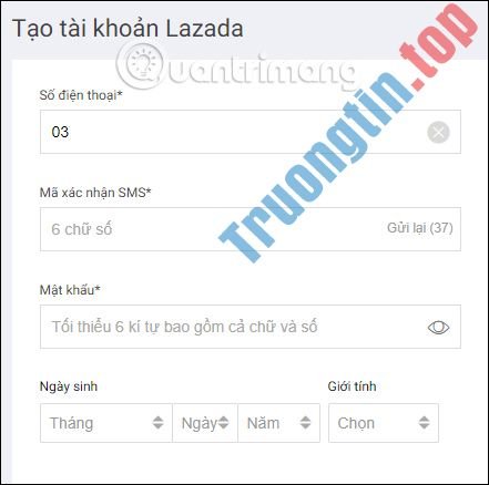 Cách&nbsp;tạo&nbsp;tài&nbsp;khoản&nbsp;Lazada