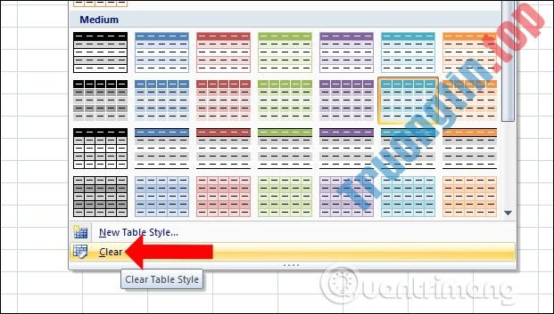 Cách&nbsp;xóa&nbsp;định&nbsp;dạng&nbsp;bảng&nbsp;trong&nbsp;Excel