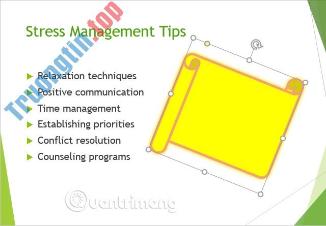 Thao&nbsp;tác&nbsp;với&nbsp;các&nbsp;hình&nbsp;dạng&nbsp;trong&nbsp;PowerPoint&nbsp;2016