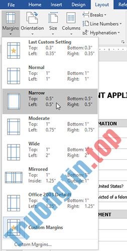 Word&nbsp;2019&nbsp;(Phần&nbsp;11):&nbsp;Bố&nbsp;cục&nbsp;trang