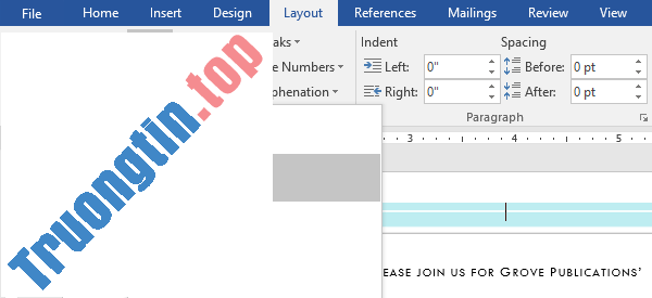 Word&nbsp;2019&nbsp;(Phần&nbsp;11):&nbsp;Bố&nbsp;cục&nbsp;trang