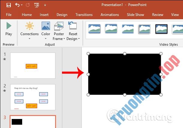 Cách&nbsp;chèn&nbsp;đồng&nbsp;hồ&nbsp;vào&nbsp;PowerPoint