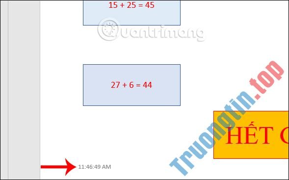 Cách&nbsp;chèn&nbsp;đồng&nbsp;hồ&nbsp;vào&nbsp;PowerPoint