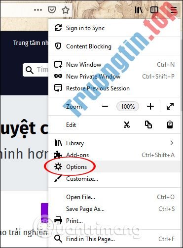 Cách&nbsp;tắt&nbsp;gợi&nbsp;ý&nbsp;tiện&nbsp;ích&nbsp;trên&nbsp;Firefox