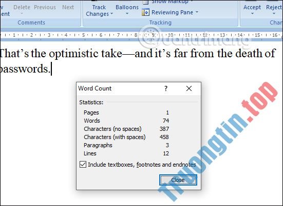 MS Word – Bài 10: Đọc và kiểm tra bản in thử cho tài liệu