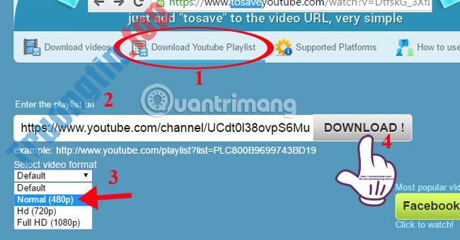 Cách&nbsp;tải&nbsp;toàn&nbsp;bộ&nbsp;Playlist&nbsp;Video&nbsp;trên&nbsp;Youtube