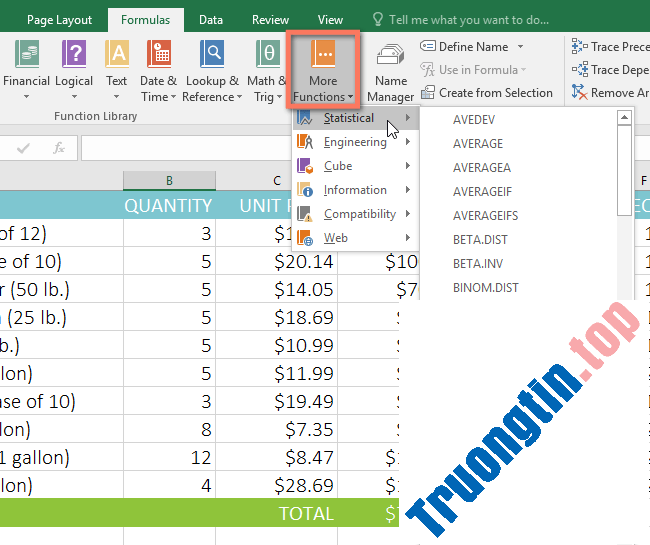 Excel&nbsp;2019&nbsp;(Phần&nbsp;15):&nbsp;Hàm