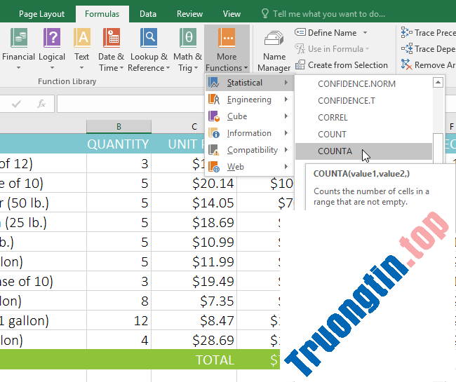 Excel&nbsp;2019&nbsp;(Phần&nbsp;15):&nbsp;Hàm