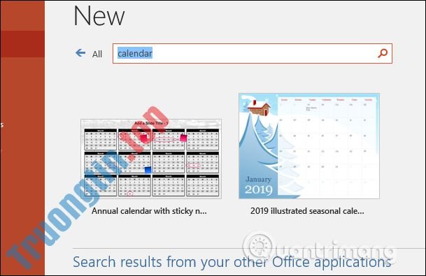 Cách&nbsp;chèn&nbsp;lịch&nbsp;vào&nbsp;PowerPoint