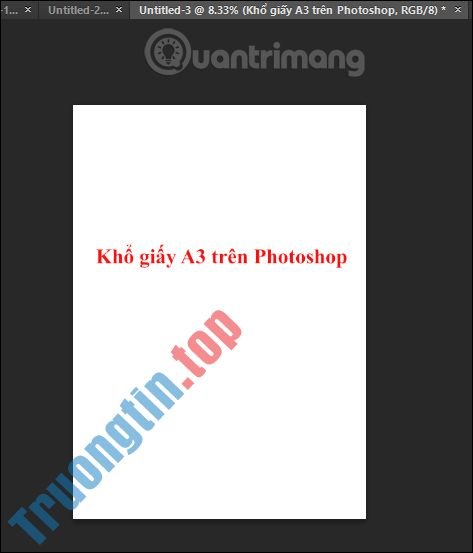 Cách&nbsp;tạo&nbsp;khổ&nbsp;giấy&nbsp;A3,&nbsp;A4&nbsp;trong&nbsp;Photoshop