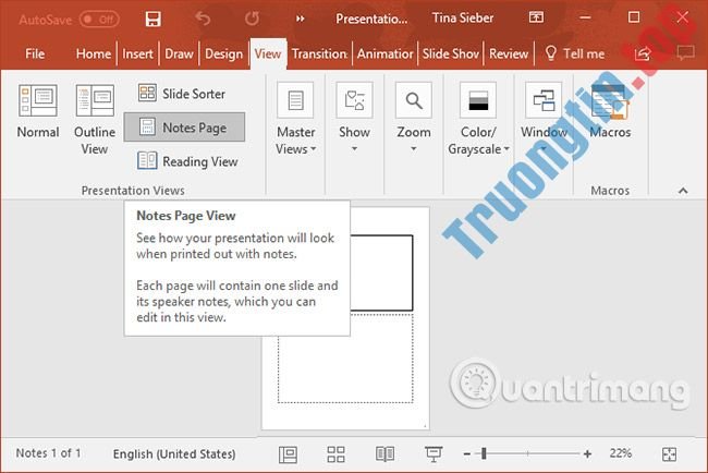 Cách&nbsp;thêm&nbsp;và&nbsp;in&nbsp;ghi&nbsp;chú&nbsp;trong&nbsp;slide&nbsp;PowerPoint
