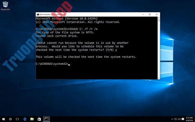 Sự khác biệt giữa CHKDSK, SFC và DISM trong Windows 10 1 Sự khác biệt giữa CHKDSK, SFC và DISM trong Windows 10