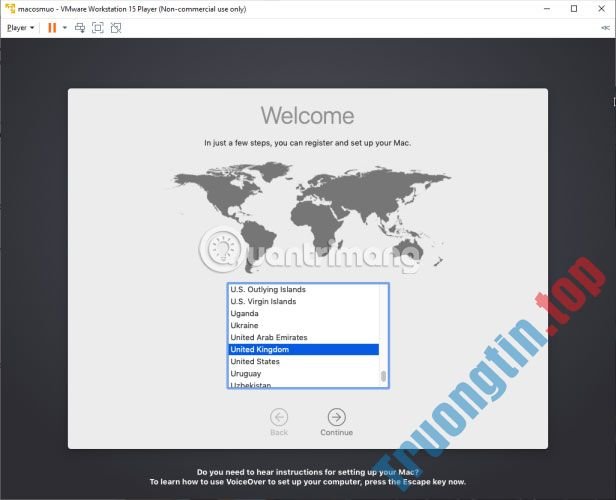 Cách&nbsp;chạy&nbsp;macOS&nbsp;trên&nbsp;Windows&nbsp;10&nbsp;bằng&nbsp;VMware&nbsp;Player