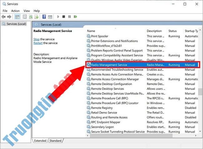 Cách sửa lỗi không tắt được chế độ máy bay trên Windows 10 1 Cách sửa lỗi không tắt được chế độ máy bay trên Windows 10