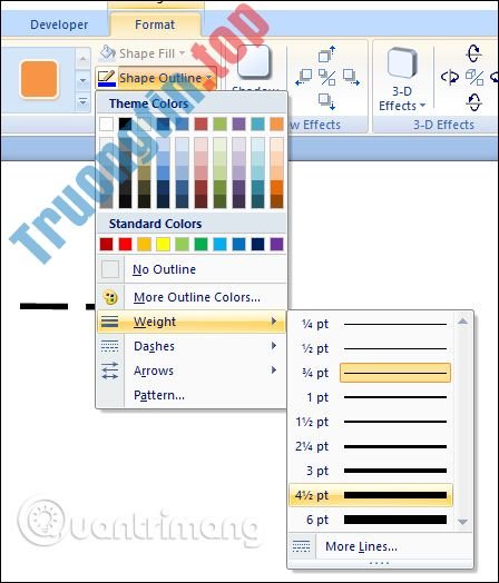 Cách&nbsp;vẽ&nbsp;nét&nbsp;đứt&nbsp;trong&nbsp;Word