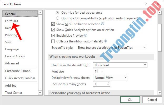 Cách&nbsp;sửa&nbsp;lỗi&nbsp;Circular&nbsp;Reference&nbsp;trong&nbsp;Excel