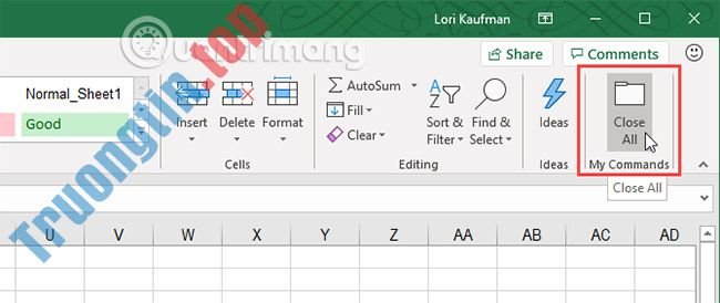 4&nbsp;mẹo&nbsp;cần&nbsp;thiết&nbsp;để&nbsp;quản&nbsp;lý&nbsp;Ribbon&nbsp;Excel