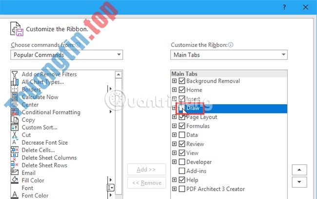 4&nbsp;mẹo&nbsp;cần&nbsp;thiết&nbsp;để&nbsp;quản&nbsp;lý&nbsp;Ribbon&nbsp;Excel
