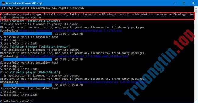Cách&nbsp;cài&nbsp;đặt&nbsp;nhiều&nbsp;ứng&nbsp;dụng&nbsp;bằng&nbsp;winget&nbsp;và&nbsp;winstall&nbsp;trên&nbsp;Windows&nbsp;10