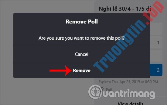 Cách tạo bình chọn nhóm chat Skype