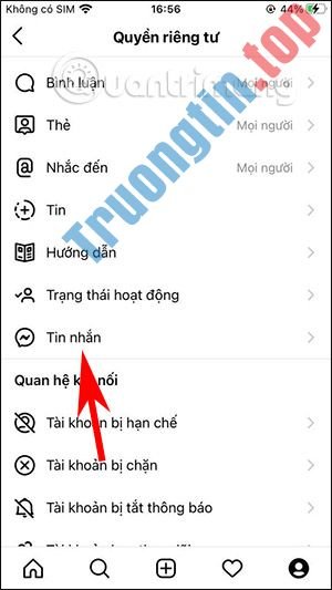 Cách&nbsp;tắt&nbsp;đồng&nbsp;bộ&nbsp;tin&nbsp;nhắn&nbsp;Messenger&nbsp;trên&nbsp;Instagram
