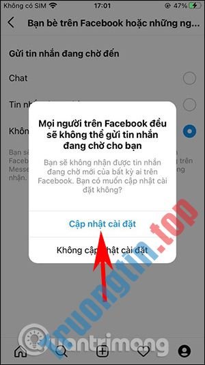 Cách&nbsp;tắt&nbsp;đồng&nbsp;bộ&nbsp;tin&nbsp;nhắn&nbsp;Messenger&nbsp;trên&nbsp;Instagram